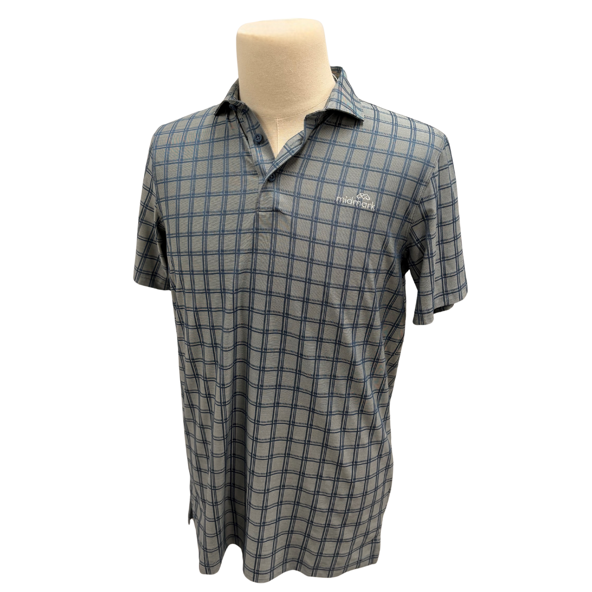 Puma Men's Mattr Plaid Polo