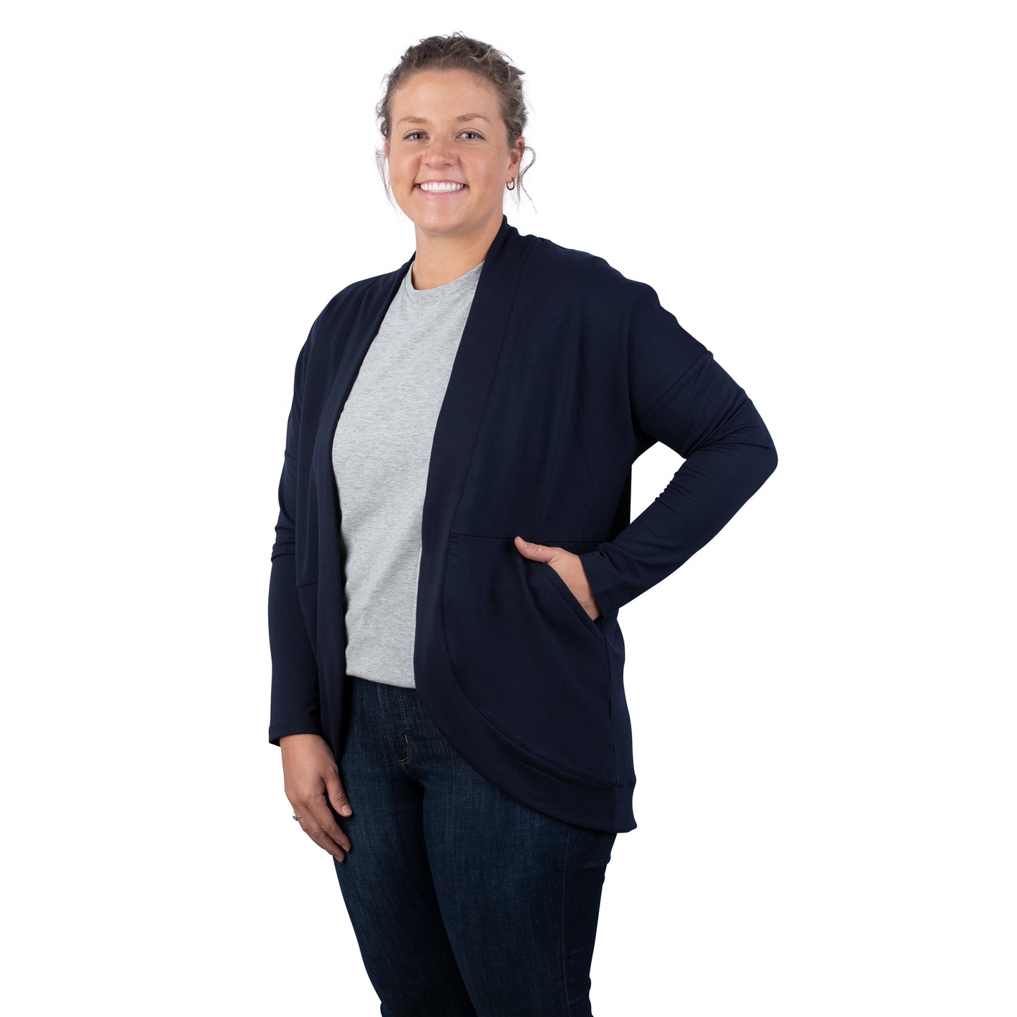 Mercer + Mettle Women's Stretch Open Front Cardigan