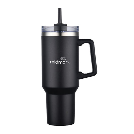 Midmark Branded Double Wall Stainless Steel Tumbler, 40 oz.