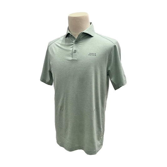 TravisMathew Men's Heather Pro Polo