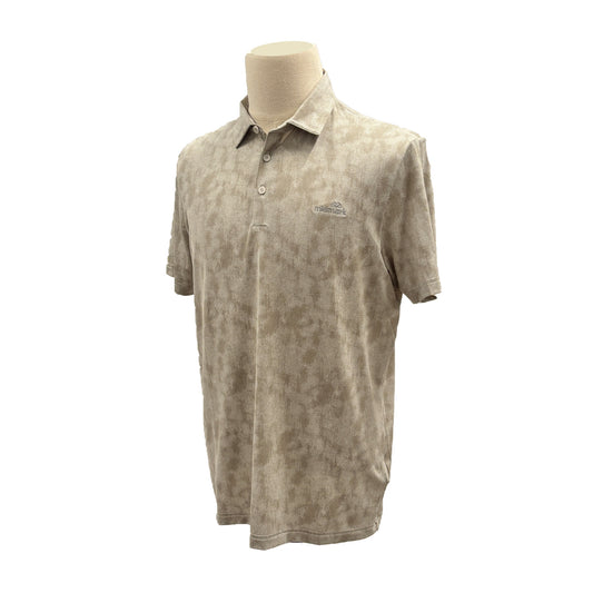 Adidas Men's Textured Print Polo