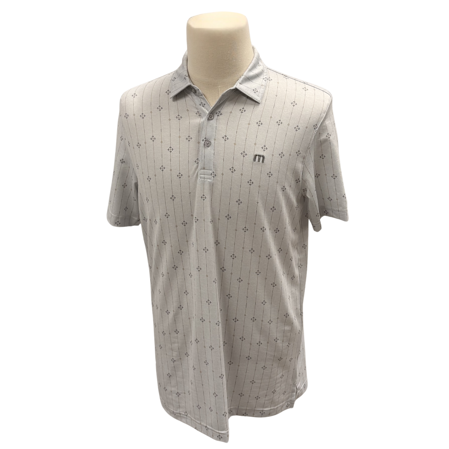 TravisMathew Men's Featherweight Deco Polo