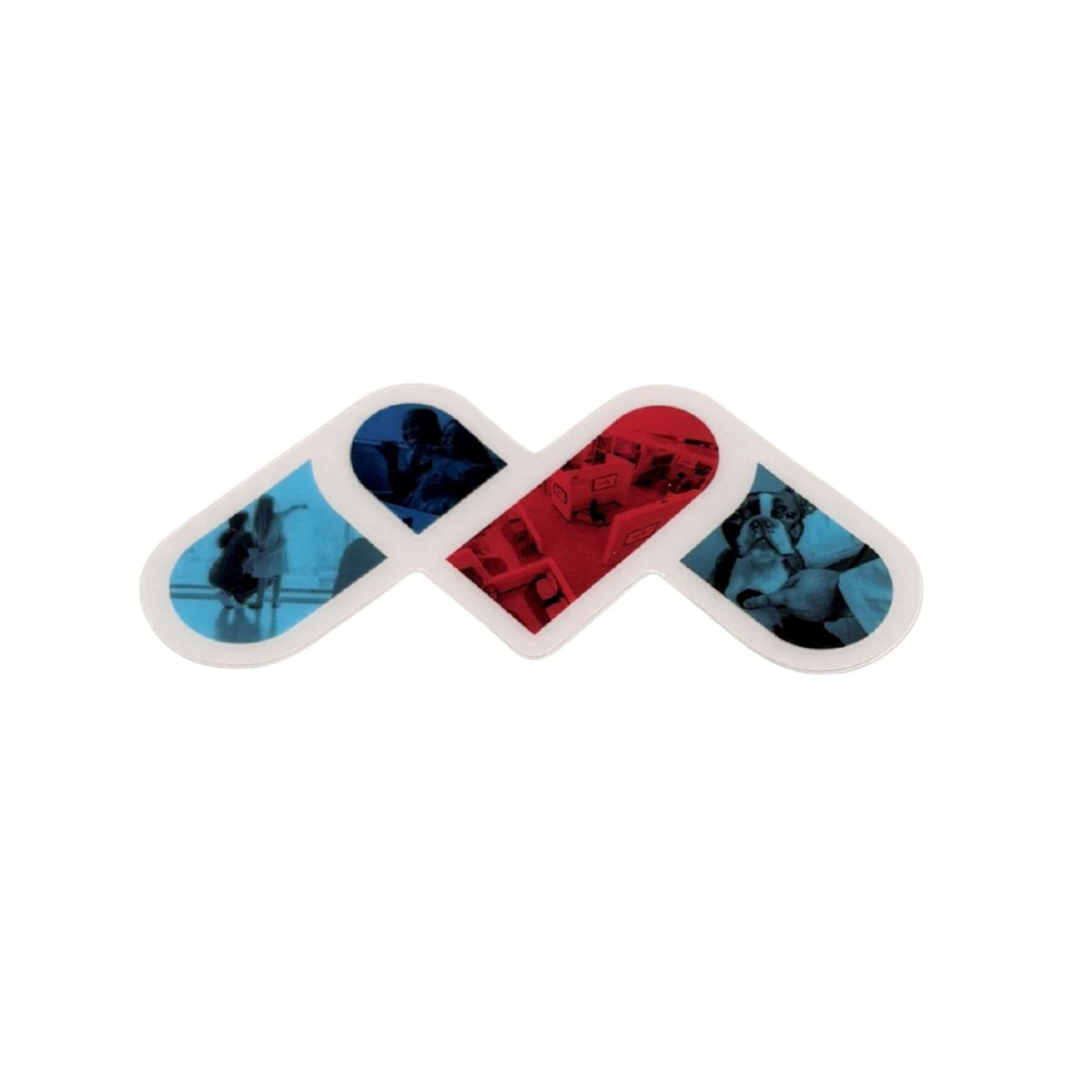 Midmark Die Cut Stickers - 3" x 1.38"