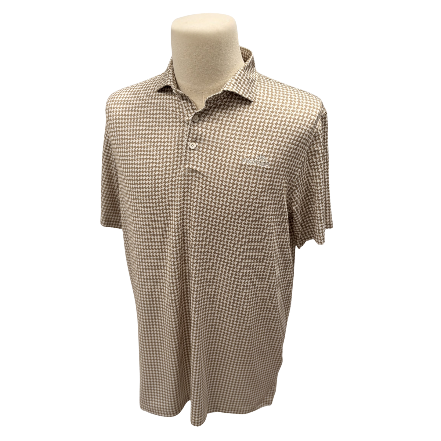 Puma Men's Cloudspun Mono Check Polo
