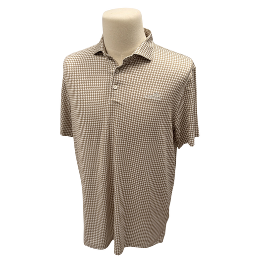 Puma Men's Cloudspun Mono Check Polo