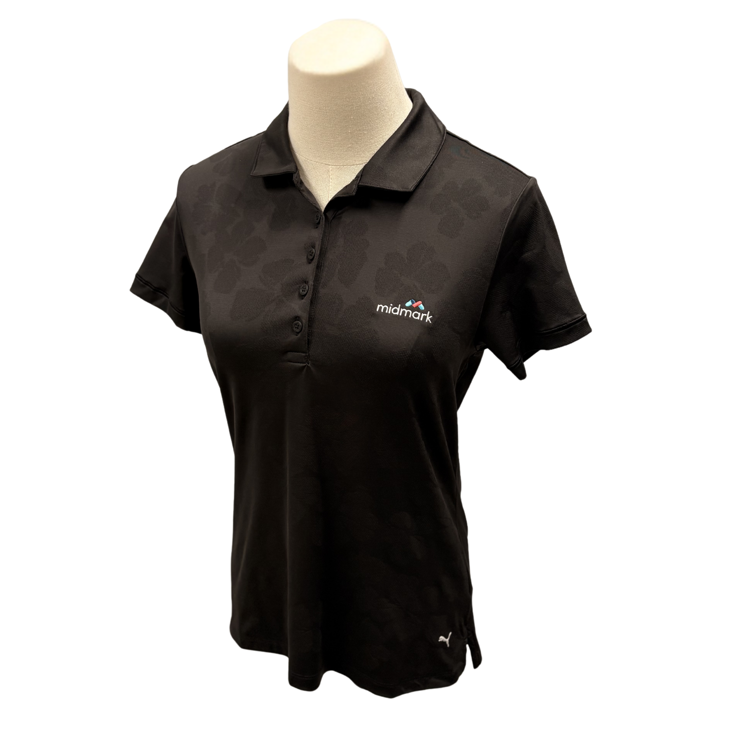Puma Women's Floral Lace Jacquard SS Polo