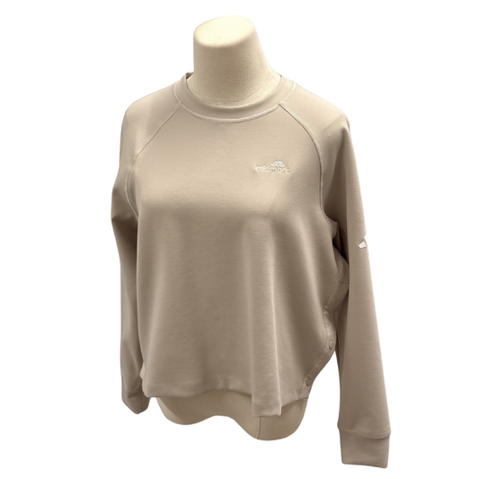 Adidas Women's Beyond the Course Side-Snap Crew Layer