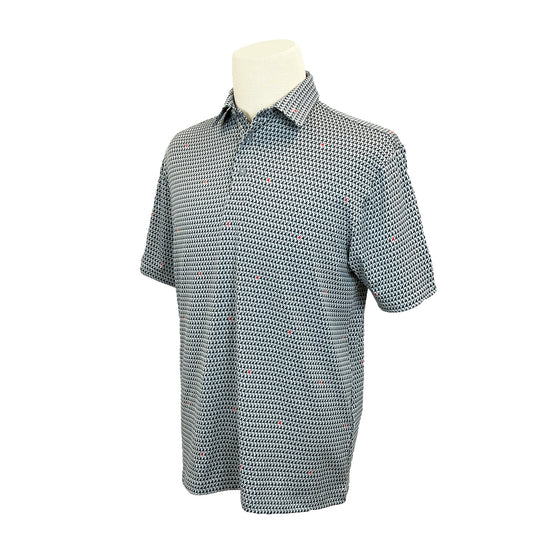 Under Armour Men's Playoff Pin Flag Print Polo